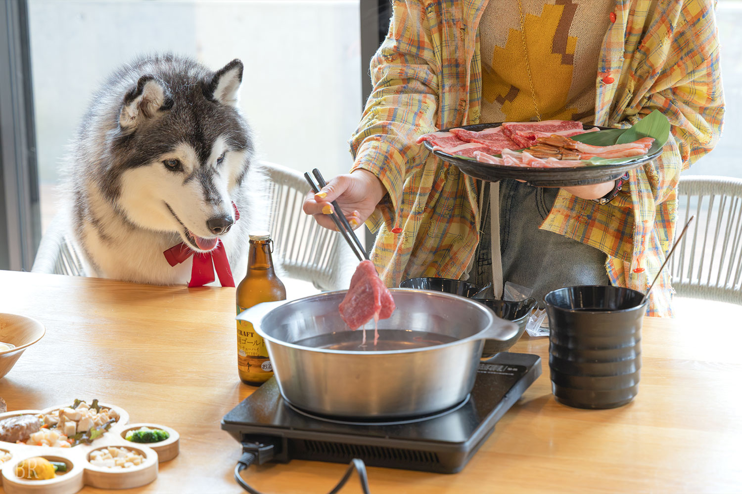 夕食